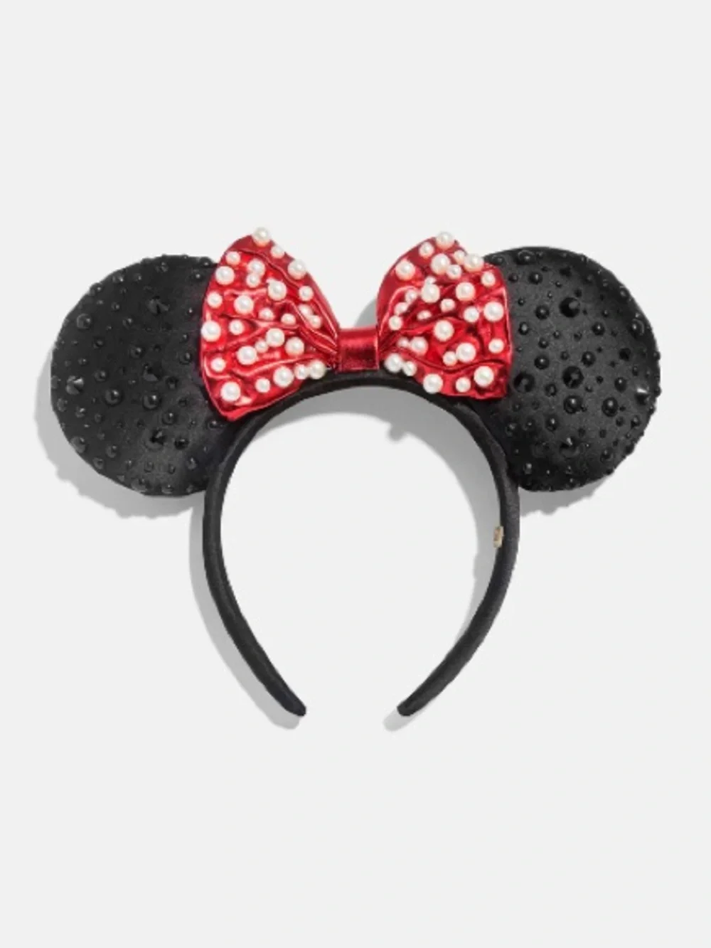 BaubleBar Disney Classic Minnie Mouse Ear Headband with Pearl-Embellished Bow